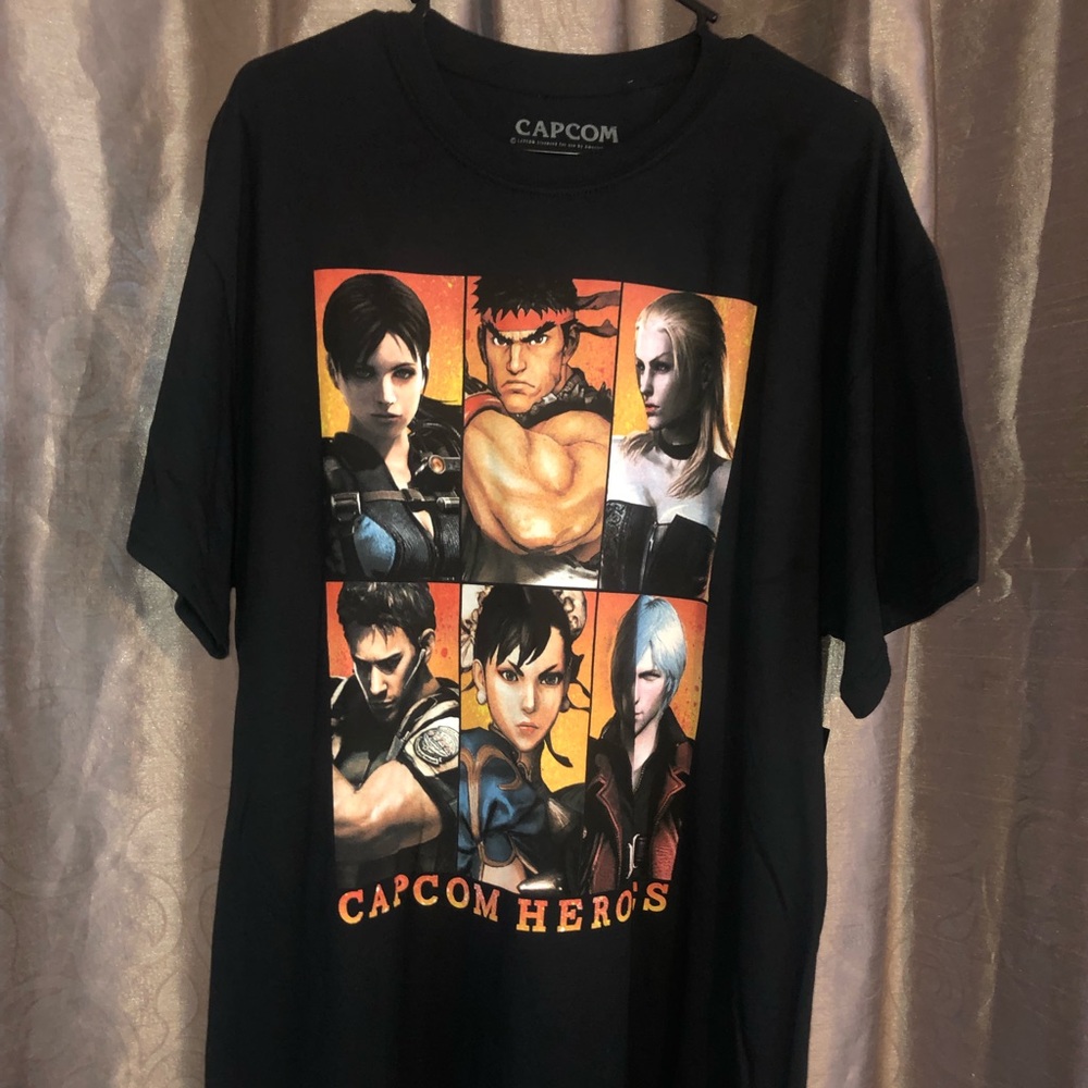 Capcom Heroes T Shirt